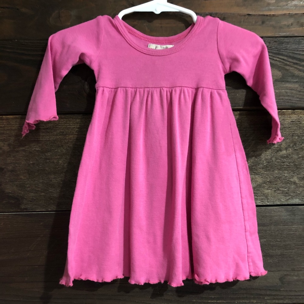Pink peek dress